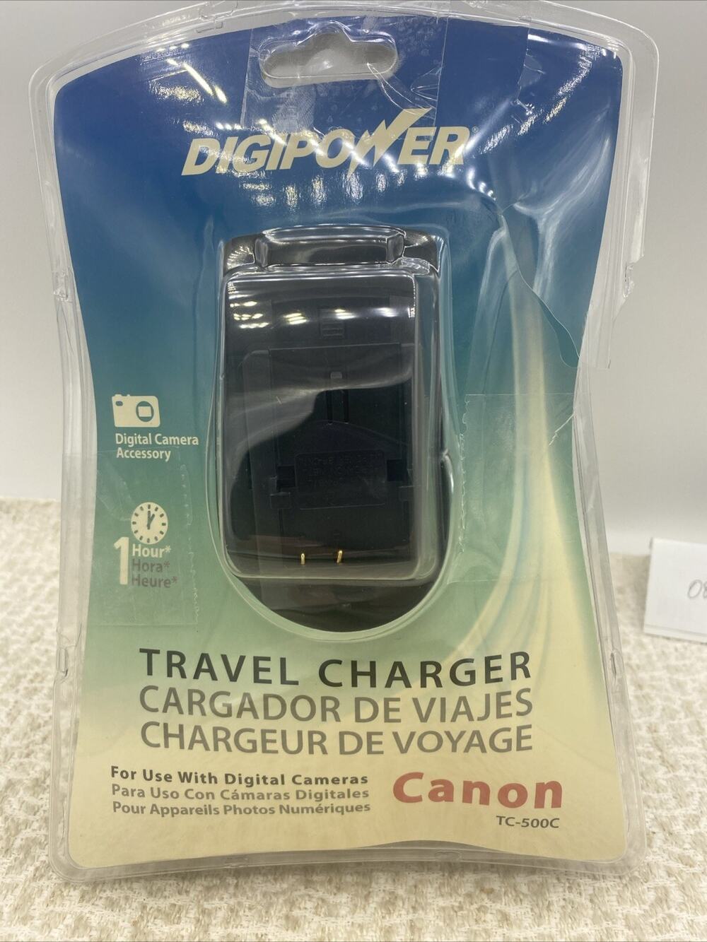 Canon Digipower Travel 1-Hour Battery Charger TC-500 C New Open Box
